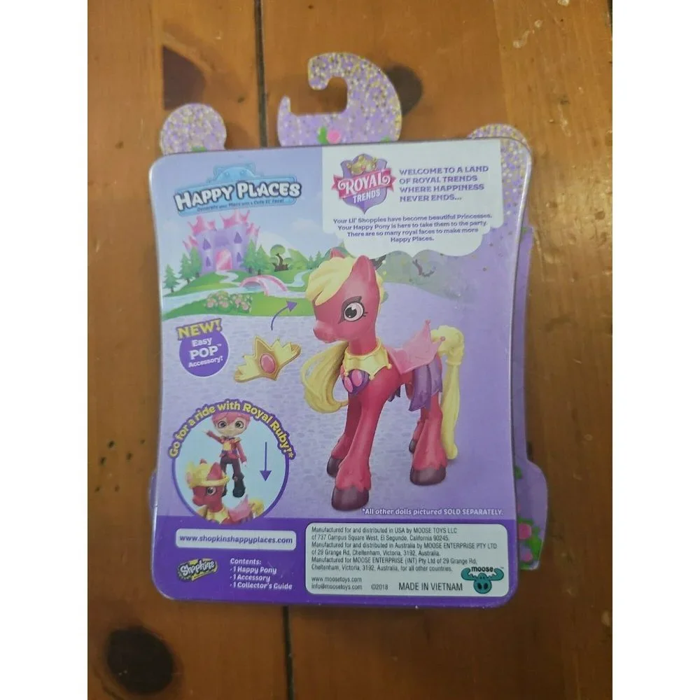 4 Shopkins Royal Trends Queen Beehive, Rowen Ruby, Princess Armanda, Royal Ruby - Picture 6 of 13